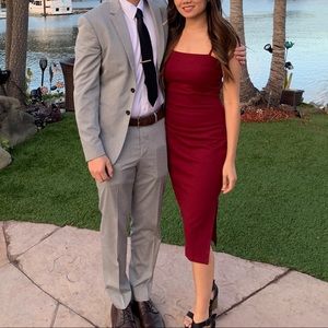 Red Wine Lulu’s Dress (S)